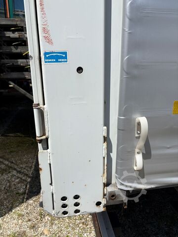 Swap body with flatbed & tarp Wecon Jumbo XXL Innen 3090 mm Hubdach Verzinkt