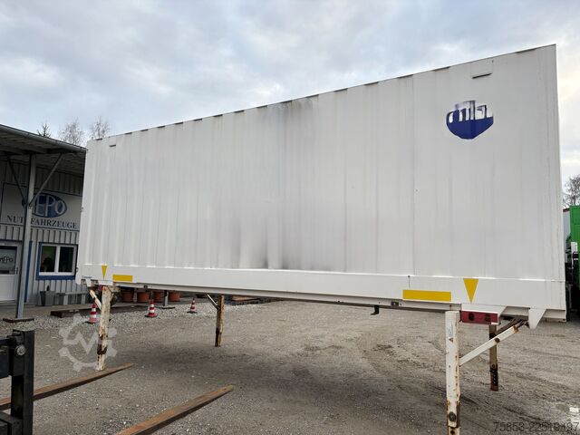 Swap body with box structure Krone BDF Stahl Wechselkoffer Türen