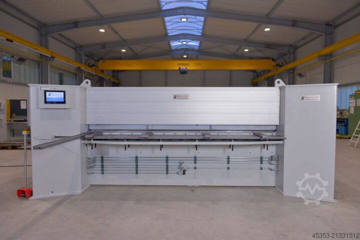 Hydraulic guillotine shear Dr. Hochstrate Maschinenbau TS 3000 x 10