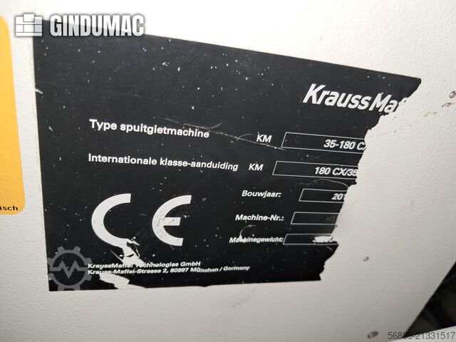 Krauss Maffei 35-180 CX KraussMaffei 35-180 CX