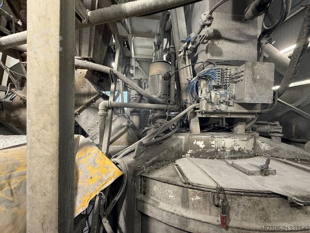 Stationary concrete mixing plant EUROMECC Euro5 MAX Wet