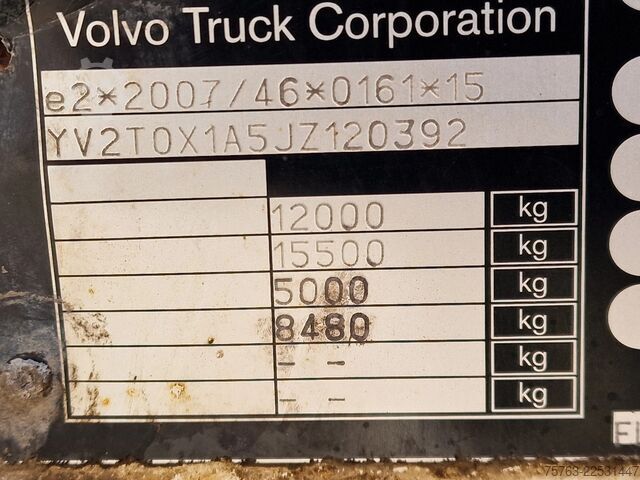 Kühl-/Tiefkühltransport Volvo FL 12.250 - Carrier Supra 550 Nordic - Zepro lo...