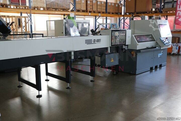 Fully automatic metal circular saw MEP TIGER 372 CNC LR 4.0 + CB 4001 Magazin
