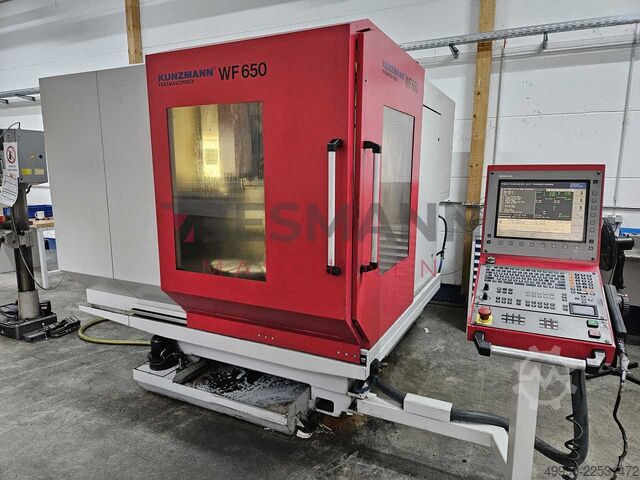 5-axis machining center simultaneous Kunzmann WF 650