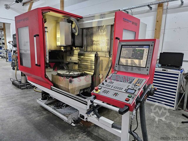 5-axis machining center simultaneous Kunzmann WF 650