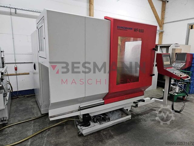 5-axis machining center simultaneous Kunzmann WF 650
