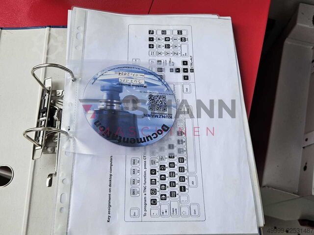 Milling machine TNC 320 Kunzmann WF 4/3