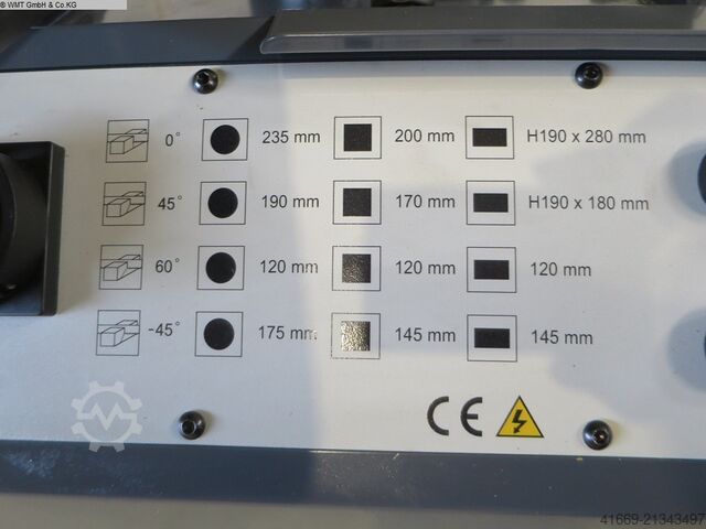 Bandsäge - horizontal MBH CY 280 NL