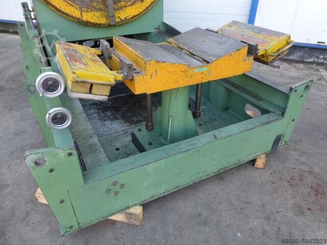 Decoiler and recoiler for coil material, spool for strip processing line HMS BA 1.5-06/80