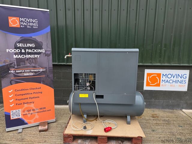 Rotary compressor Atlas Copco Airpower B.V. GX5 FF Rotary Screw Compressor and Tank
