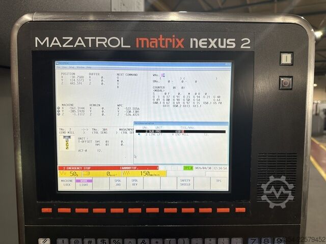 Bearbeitungszentrum Mazak Vertical Centre Smart 530C