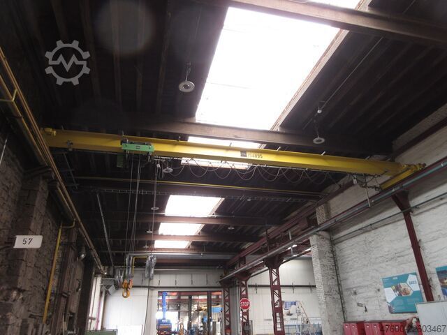 Kranhimmel Kran Portalkran Spur 11200mm Stahl Hallenkran Brückenkran Kran 5t NL 5000Kg Kran 11200mm Seilzug Hub 6m