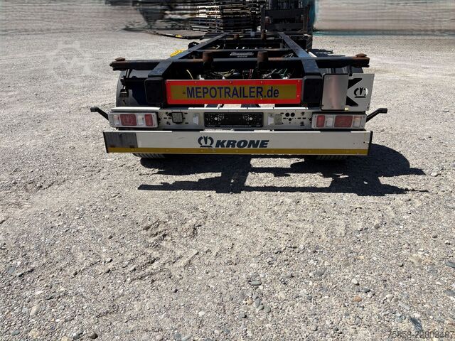 Swap chassis trailer Krone Maxi BDF Lafette mit Breitreifen 445er