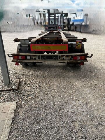 Anhänger-Wechselfahrgestell SOMMER Verzinkte Lafetten Zwillingsreifen 17,5