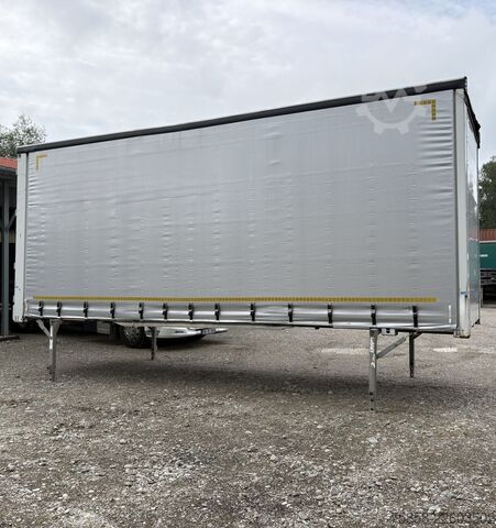 Wechselbrücke mit Pritsche & Plane Wecon Jumbo XXL Innen 3090 mm Hubdach Verzinkt