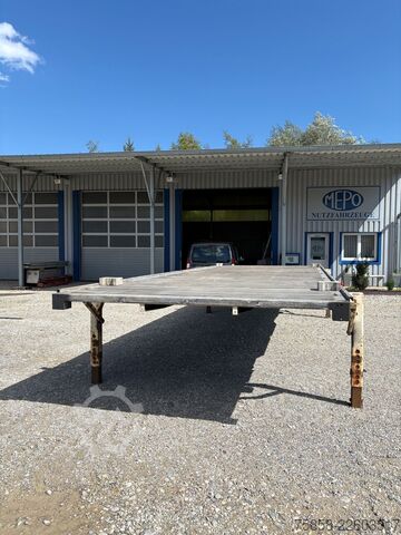 Wechselpritsche Plattform Wecon Verzinkte 7,82m Plattform niedrig 150 mm