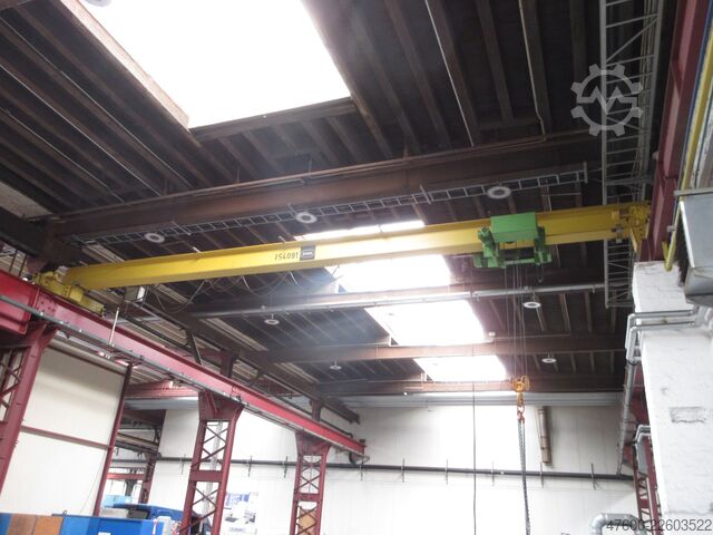 Kranhimmel Kran Portalkran Spur 10800mm Stahl Hallenkran Brückenkran Kran 6,3t NL 6300Kg Kran 10800mm Seilzug Hub 6m