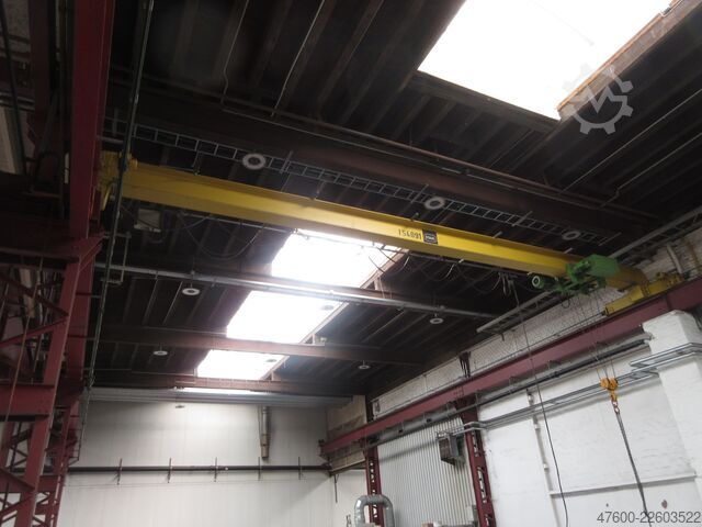 Kranhimmel Kran Portalkran Spur 10800mm Stahl Hallenkran Brückenkran Kran 6,3t NL 6300Kg Kran 10800mm Seilzug Hub 6m