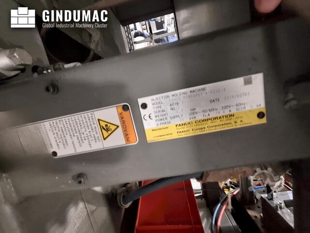 Electrical Injection Moulding Machine FANUC Roboshot S220iA