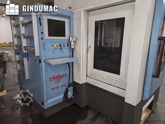 Machining centers (vertical) RÖDERS RFM 600/2