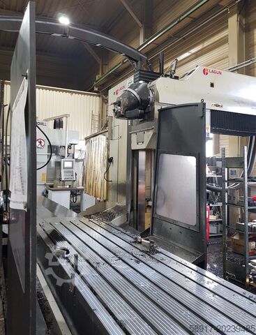 Fixed bed milling machine LAGUN CNC TNC 530 GBM 42 4ème axe