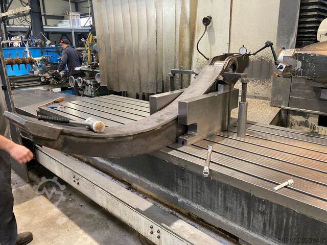 Fixed bed milling machine LAGUN CNC TNC 530 GBM 42 4ème axe