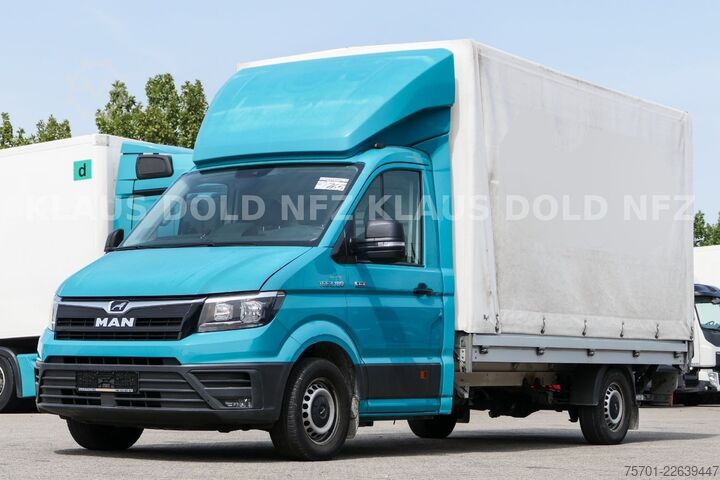 Transporter mit Pritsche & Plane MAN TGE 3.180 4x4 Pritsche Plane Navi LBW Euro 6