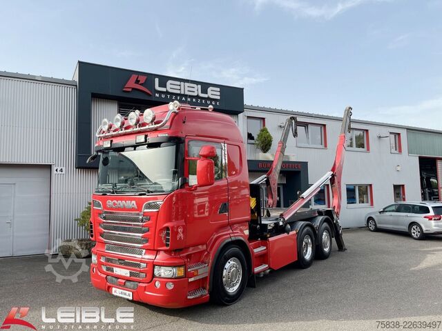 Absetzkipper LKW SCANIA R 620LB6x2*4MNB *V8* Gergen Teleskop*Standklima*