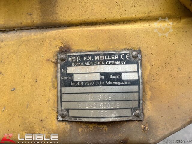 Transporter mit Kipper MERCEDES-BENZ Atego 815*Meiller*173 tkm*2x Anh.-Kupplung*