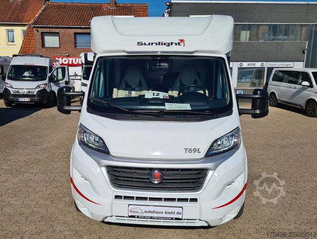 Teilintegriertes Wohnmobil SUNLIGHT T  69 L *Solar*Lithium*Wechselrichter*SAT*