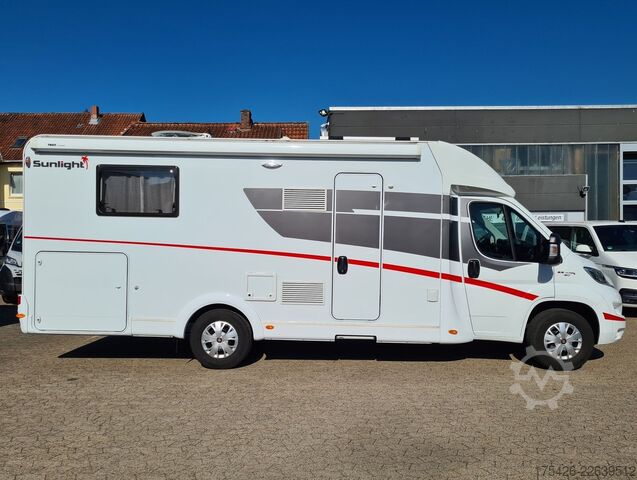 Teilintegriertes Wohnmobil SUNLIGHT T  69 L *Solar*Lithium*Wechselrichter*SAT*
