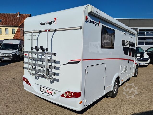 Teilintegriertes Wohnmobil SUNLIGHT T  69 L *Solar*Lithium*Wechselrichter*SAT*