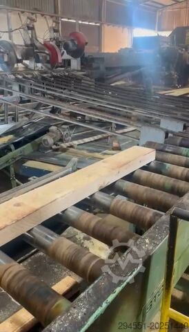 Doppelvorschub-Blocksägewerk carro bicorte