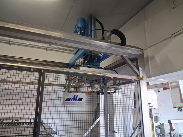 Beverage production machine BMS -Plaettierung PE-END-Plaettierung Lagenpalettierung