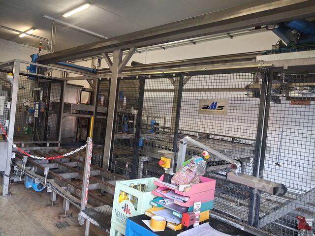 Beverage production machine BMS -Plaettierung PE-END-Plaettierung Lagenpalettierung