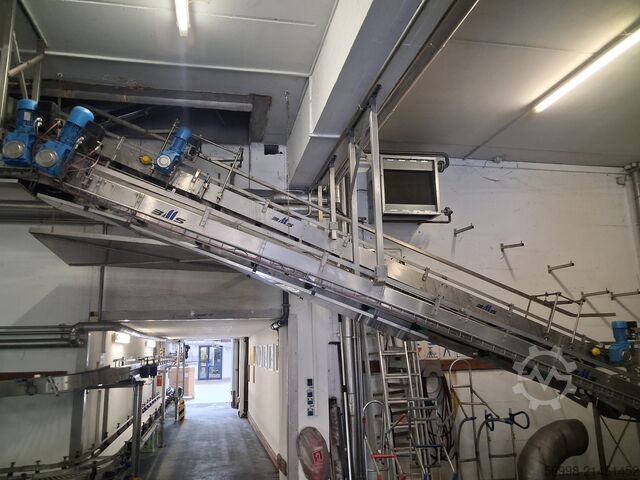 Beverage production machine BMS -Plaettierung PE-END-Plaettierung Lagenpalettierung