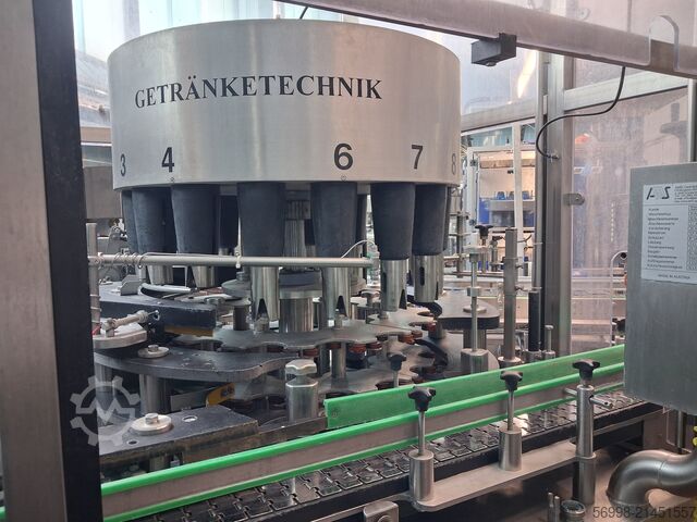 Beverage production machine AMS Bügelverschliesser