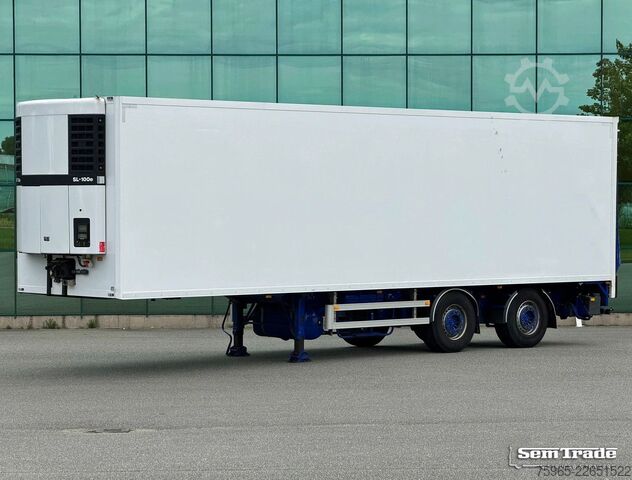 Kühlauflieger SAMRO ISO BOX THERMO KING ONLY 846 ENGINE HOURS STEERI
