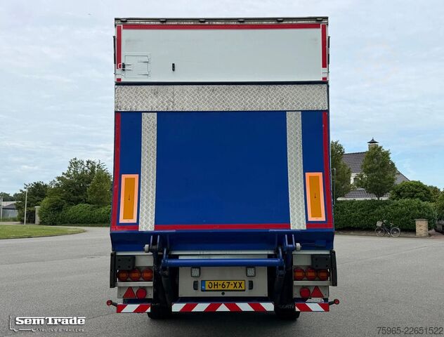 Kühlauflieger SAMRO ISO BOX THERMO KING ONLY 846 ENGINE HOURS STEERI