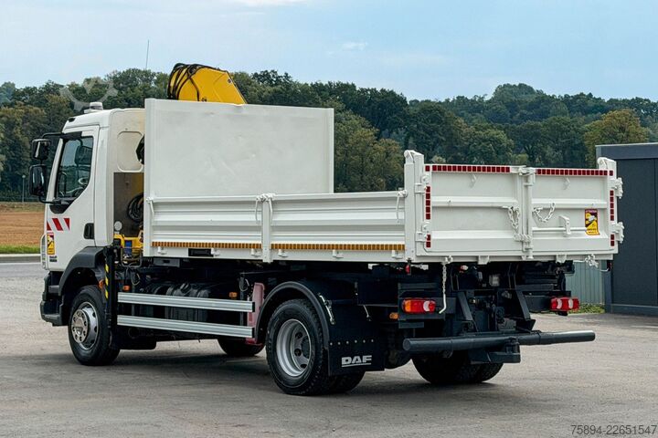 Autokran DAF LF 55.220 * Pritsche 4,20 m + KRAN / FUNK