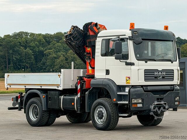 Autokran MAN TGA 18.430 * PALFINGER PK 29002 + FUNK * 4x4!