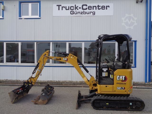 Minibagger CATERPILLAR 301.7 CR SW + 3 x Löffel