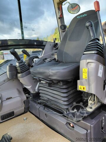 Minibagger Kubota KX 060-5 - 5,9 Ton.- Klima + Powertilt + 4 Löffel