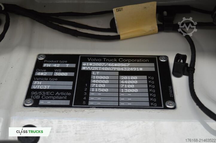 Standard tractor unit VOLVO FH 500 Globetrotter XL