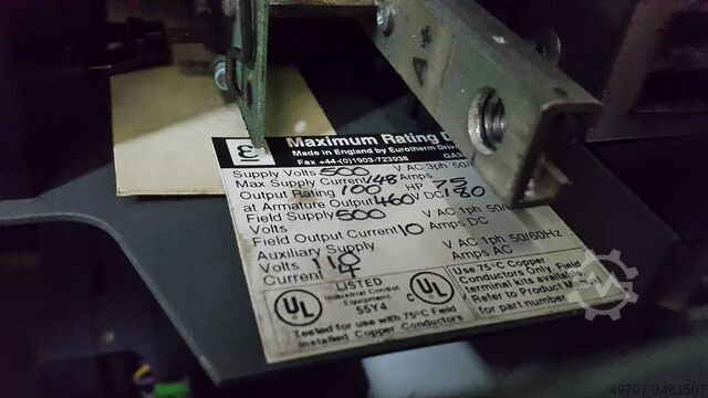 Control unit Eurotherm Drives  590 Analog 75kw /100Hp