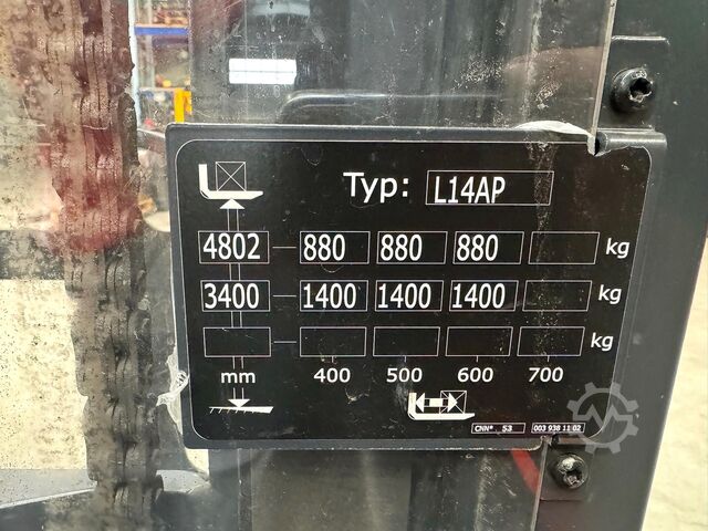 Manual stacker Linde L 14 API [ID: 358]