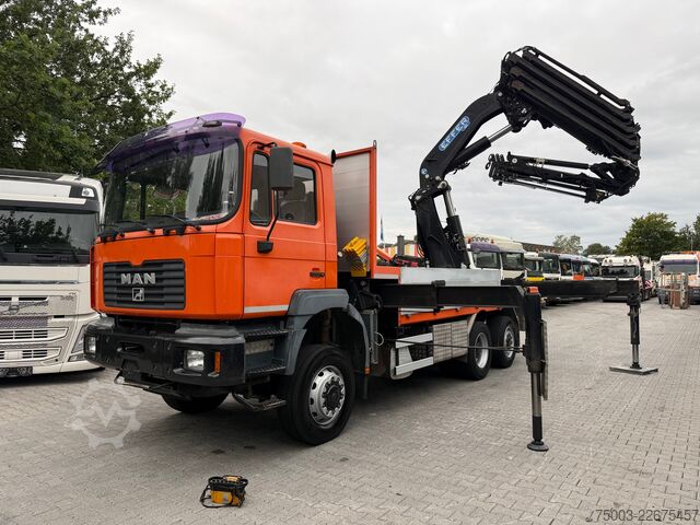 Autokran MAN F2000 28.414 6X4 Effer 685 Montagekran 33 Meter
