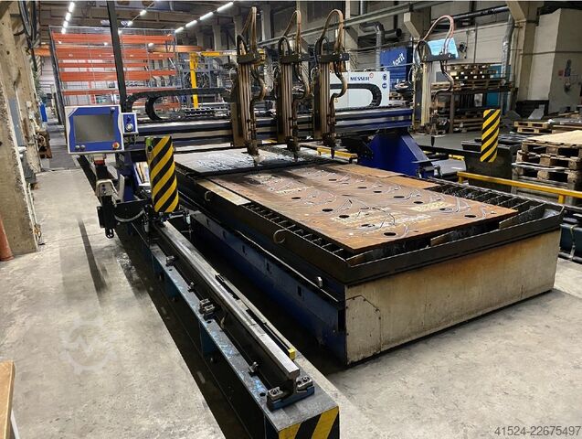 CNC portal flame cutting machine Messer MultiTherm Eco 3600