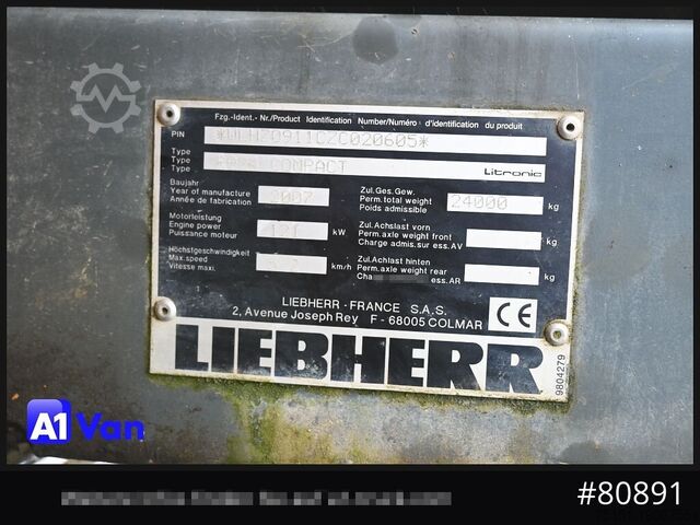 Special purpose truck LIEBHERR 924 Compact, Kettenbagger