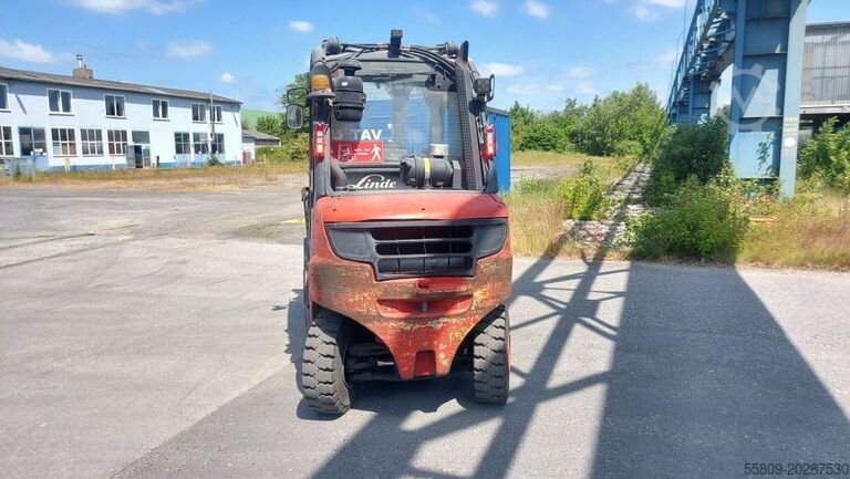 Diesel Forklift Linde H35D-02 //  Duplex // Zinkenversteller // Seitensc